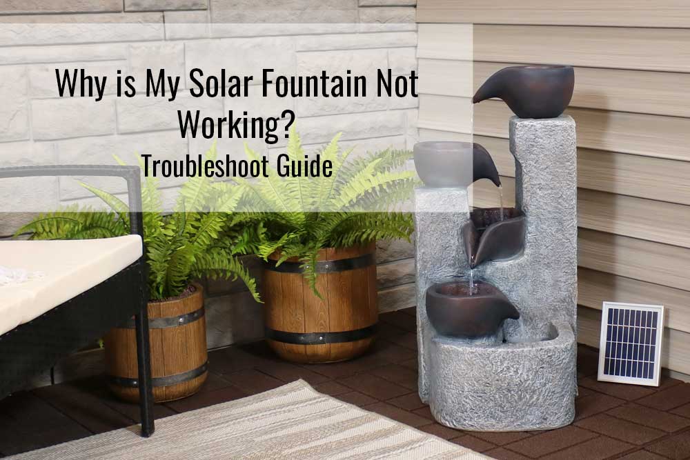 Solar Birdbath Fountain Pump Not Working: Easy Fixes That Work!