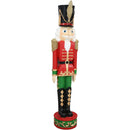 Sunnydaze Kristoff the Nutcracker Soldier Indoor/Outdoor Christmas Decor, Polyresin, 37-Inch