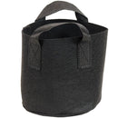 Sunnydaze Black Garden Grow Bags for Vegetables with Carrying Handles