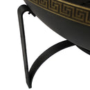 Sunnydaze Wood-Burning Outdoor Fire Pit with Spark Screen - 26"
