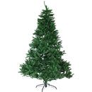 Sunnydaze Unlit Artificial Christmas Tree with Hinged Branches and Stand