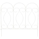 Sunnydaze 5 Piece Traditional Border Fence Set - 10 Overall Feet