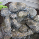 Sunnydaze Rocky Ravine Outdoor Water Fountain - 18" H