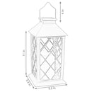 Sunnydaze Concord Outdoor Decorative Solar LED Candle Lantern