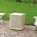 Sunnydaze Outdoor Propane Gas Fire Pit Table with Cover - 20"