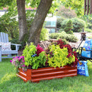 Sunnydaze Galvanized Steel Raised Garden Bed