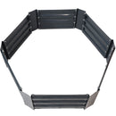 Sunnydaze Galvanized Steel Raised Garden Bed