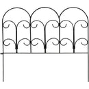 Sunnydaze Victorian Border Fence Set - 60 Overall Feet - 40-Piece