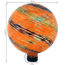 Sunnydaze Outdoor Glass Gazing Globe - 10"
