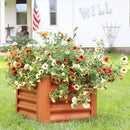 Sunnydaze Steel Raised Garden Bed