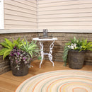 Sunnydaze Arabella Polyresin Outdoor Flowerpot Planter