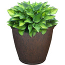 Sunnydaze Anjelica Polyresin Outdoor Flowerpot Planter