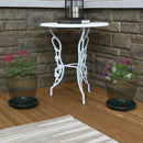 Sunnydaze Set of 2 Glazed Ceramic Planter Saucers
