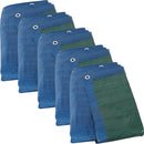 Sunnydaze 16 x 20-Foot - Waterproof Multi-Purpose Poly Tarp - Blue/Green - Set of 5