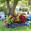 Sunnydaze Galvanized Steel Raised Garden Bed