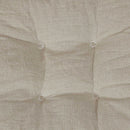 Sunnydaze Set of 2 Olefin Tufted Outdoor Square Patio Cushions