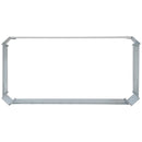 Sunnydaze Galvanized Steel Raised Garden Bed