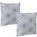 Sunnydaze Indoor/Outdoor Decorative Throw Pillow Set of 2 - 17-Inch - Color Options
