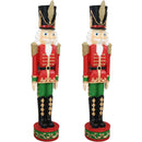 Sunnydaze Kristoff the Nutcracker Soldier Indoor/Outdoor Christmas Decor, Polyresin, 37-Inch