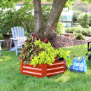 Sunnydaze Galvanized Steel Raised Garden Bed