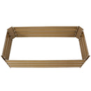 Sunnydaze Galvanized Steel Raised Garden Bed