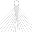 Sunnydaze 2-Person Fabric Spreader Bar Hammock - Watermelon and Chevron