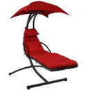Sunnydaze Floating Chaise Lounge Chair, 260 Pound Capacity, Multiple Color Options