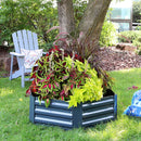Sunnydaze Galvanized Steel Raised Garden Bed