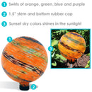 Sunnydaze Outdoor Glass Gazing Globe - 10"