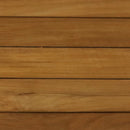 Sunnydaze Premium Teak Wood Round Folding Table