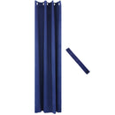 Sunnydaze Indoor/Outdoor Blackout Curtain Panels with Grommet Top - 52 x 95 in.