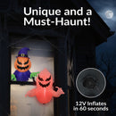 Sunnydaze Outdoor Holiday Inflatable Decoration for Window