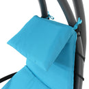 Sunnydaze Floating Chaise Lounge Chair with Umbrella