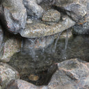 Sunnydaze Rocky Ravine Outdoor Water Fountain - 18" H