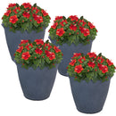 Sunnydaze Anjelica Polyresin Outdoor Flowerpot Planter