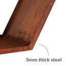 Sunnydaze Rustic Hexagon Firewood Storage - 30"