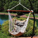 Sunnydaze Tufted Victorian Outdoor Hammock Chair Swing