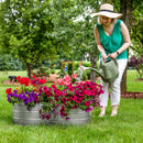 Sunnydaze Galvanized Steel Raised Garden Bed