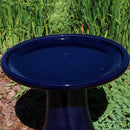 Sunnydaze Glazed Ceramic Outdoor Bird Bath