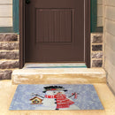 Sunnydaze 17.5" x 29" Indoor Holiday Entrance Mat