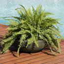 Sunnydaze Percival Polyresin Outdoor Planter Bowl - 20.75"