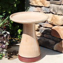 Sunnydaze Glazed Ceramic Outdoor Bird Bath
