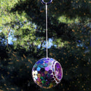 Sunnydaze Mosaic Fly-Through Hanging Bird Feeder