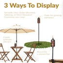 Sunnydaze 3-in-1 Tiki Face Outdoor Patio Torch