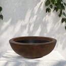 Sunnydaze Percival Polyresin Outdoor Planter Bowl - 20.75"