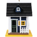 Sunnydaze Decorative Wooden Hanging Bird House with Solar Light - 9.25"