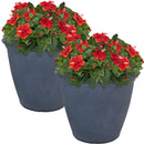 Sunnydaze Anjelica Polyresin Outdoor Flowerpot Planter