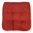 Sunnydaze Set of 2 Olefin Tufted Outdoor Square Patio Cushions