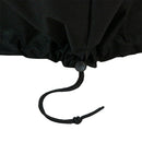 Sunnydaze Heavy-Duty Outdoor Round Fire Pit Cover - Black