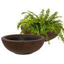 Sunnydaze Percival Polyresin Outdoor Planter Bowl - 20.75"